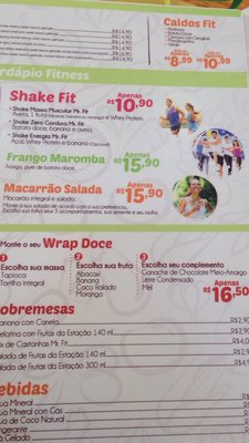 Menu photo 5 Mr. Fit São Paulo, SP