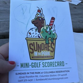 Sundae Funday's - Mini Golf Near Me - Columbia Station, Ohio Sundae Funday's - Mini Golf Near Me - Columbia Station, Ohio