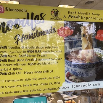 LAN Noodle - Window display - Chinese Near Me - Arcadia, California LAN Noodle - Window display - Chinese Near Me - Arcadia, California