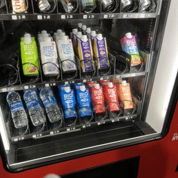 The healthier options. Soda is in the breakroom!
