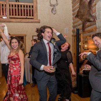 DJ JAS Productions - My brother and guests getting their groove on - Wedding Planning Near Me
