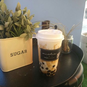 Miss Lin Cafe - Brown sugar tapioca with milk - Cafes Near Me - Markham, Ontario Miss Lin Cafe - Brown sugar tapioca with milk - Cafes Near Me - Markham, Ontario