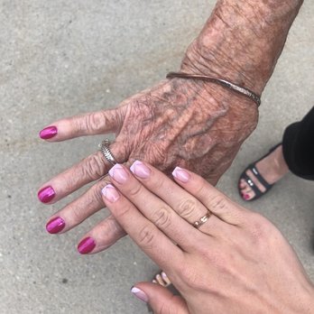 Pinkees Nail Spa - Grandma and I's nails! - Nail Salons Near Me - Whitinsville, Massachusetts