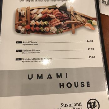 Umami House - Menu - Japanese Near Me - Toronto, Ontario