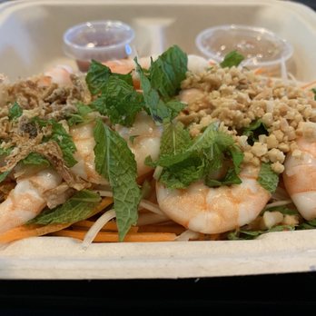 Kitten and Pinky - #16- Shrimp Papaya Salad - Vietnamese Near Me - Pacifica, California