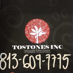 Tostones - New Location - front of menu
