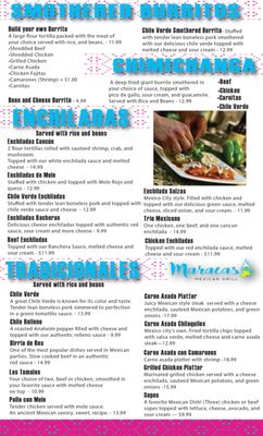 Menu photo 2 Maracas Mexican Grill Santaquin, UT Menu photo 2 Maracas Mexican Grill Santaquin, UT