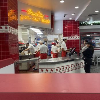 In-N-Out Burger - Inside restaurant - Burgers Near Me - Anaheim Hills, California