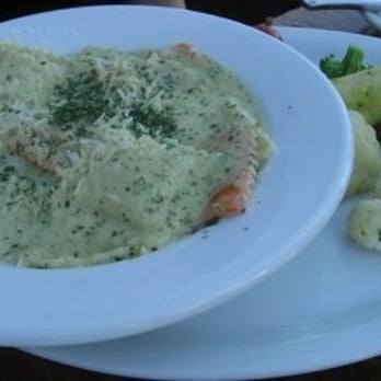 Ragged Point Restaurant - forgot about these...seafood ravioli I think - American Near Me - Ragged Point, California