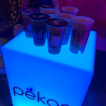 Pekoe - Lots of LED lights inside - Bubble Tea Near Me - Sunnyvale, California Pekoe - Lots of LED lights inside - Bubble Tea Near Me - Sunnyvale, California