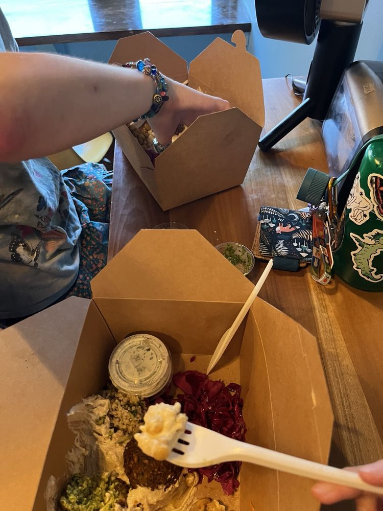 Food from Amsterdam Falafel & Kabob