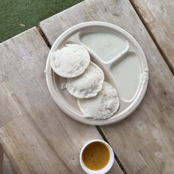 Annapoorna Rasoi - Indian Food Court - Idli chutney and sambar
