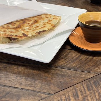 Alaska Crepery - The "Paris" crepe and a Turkish coffee. - Creperies Near Me - Anchorage, Alaska