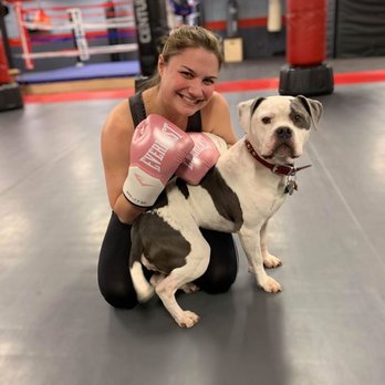 Kickfit Performance - The FOX with Our furry friend and Gym Mascott ALLY - Kickboxing Near Me - Bohemia, New York Kickfit Performance - The FOX with Our furry friend and Gym Mascott ALLY - Kickboxing Near Me - Bohemia, New York