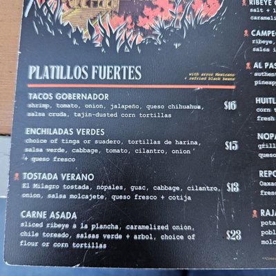 Menu photo 2 Taqueria Cinco Jacksonville, FL Menu photo 2 Taqueria Cinco Jacksonville, FL