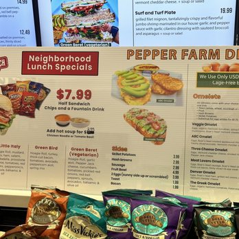 Pepper Farm Deli - Breakfast Menu - Sandwiches Near Me - Santee, California
