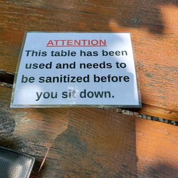 Señor Ramon Taqueria - Note for the tables - Tex-Mex Near Me - Sterling, Virginia