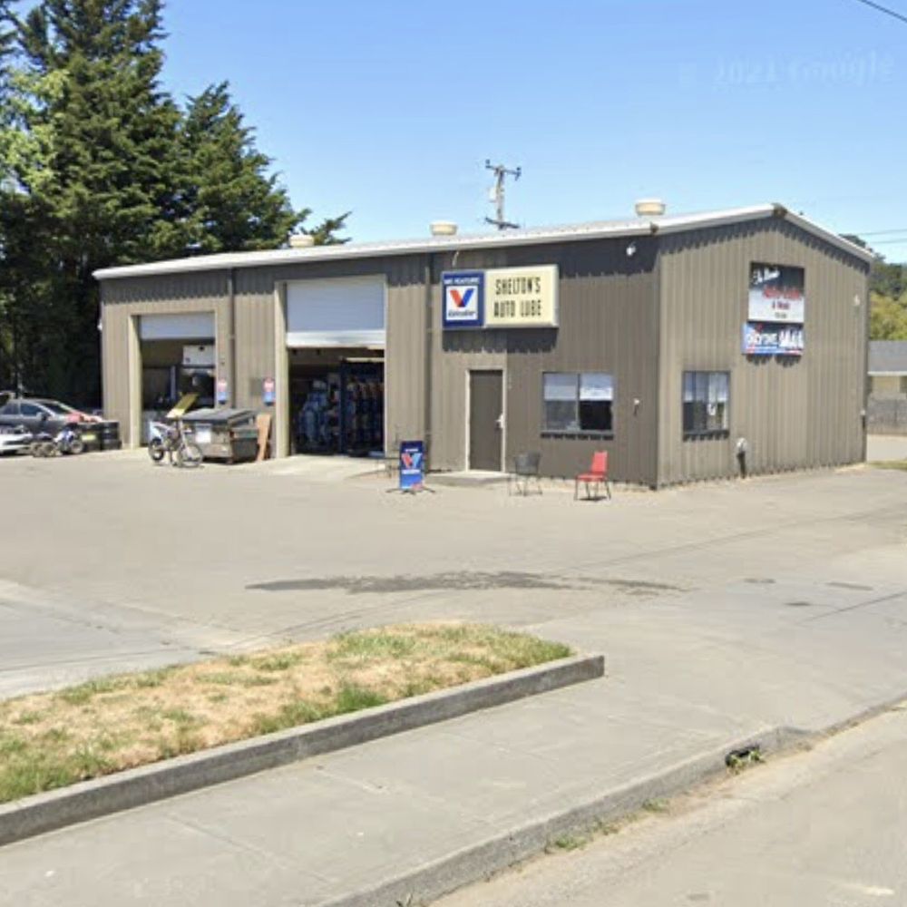 Shelton's Auto Lube - Business exterior - Google Street View - Auto Repair Near Me - Fortuna, California