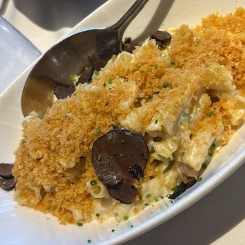 Eddie V's Prime Seafood - Truffled Macaroni and Cheese - Seafood Near Me - El Segundo, California Eddie V's Prime Seafood - Truffled Macaroni and Cheese - Seafood Near Me - El Segundo, California