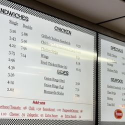 Al's French Frys - Menu