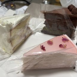 Rose Crepe Cake