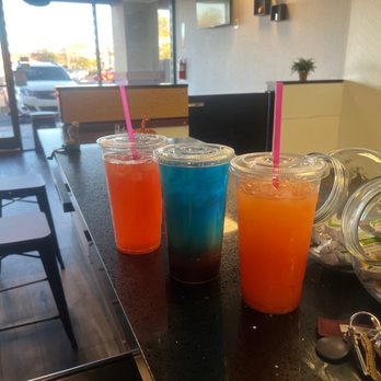 Evolution Nutrition - Superman, Mangonada and Spicy Refreshing - Juice Bars & Smoothies Near Me - Las Vegas, Nevada