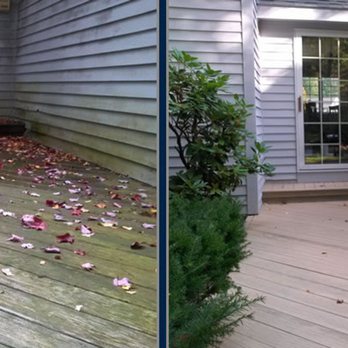 H2 Renovations & Contracting - before and after photos of a deck - Painters Near Me