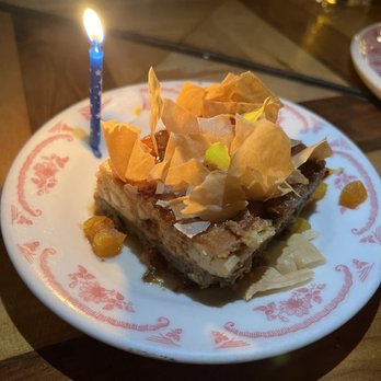 Maydan - Baklava cheesecake - Moroccan Near Me - Washington, DC, District of Columbia