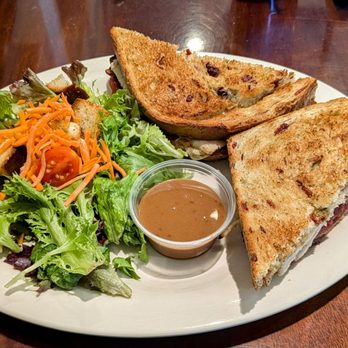 Boudin SF - Thanksgiving Turkey Melt with Salad (dressing on the side) - Bakeries Near Me - San Diego, California Boudin SF - Thanksgiving Turkey Melt with Salad (dressing on the side) - Bakeries Near Me - San Diego, California