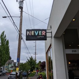 Exterior photo of Never Coffee - Portland, Oregon Exterior photo of Never Coffee - Portland, Oregon