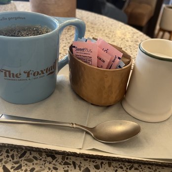The Foxtail - Cute coffee presentation - Breakfast & Brunch Near Me - Downers Grove, Illinois