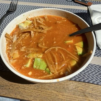 Terra Noble - Tortilla soup - Mexican Near Me - Ensenada, BCN