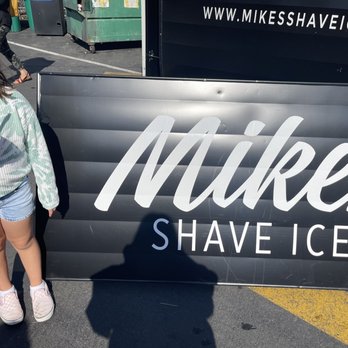Mike's Shave Ice - My daughter with her shaved ice - Shaved Ice Near Me Mike's Shave Ice - My daughter with her shaved ice - Shaved Ice Near Me