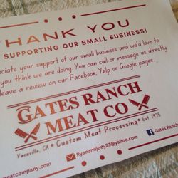 Gates Ranch Meat Company