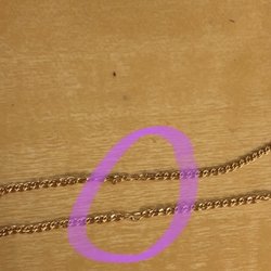 My necklace was "fixed" in one place, but maimed in other places, breaking delicate chains