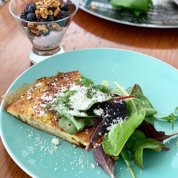 No Worries Private Chefs - Spanish tortilla with spring greens - Caterers Near Me No Worries Private Chefs - Spanish tortilla with spring greens - Caterers Near Me