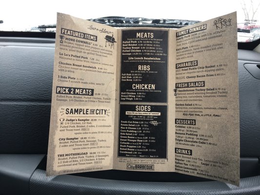 Menu photo 7 City Barbeque Kentwood, MI Menu photo 7 City Barbeque Kentwood, MI