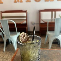 La Costa Bora - Spicy cucumber margaritas