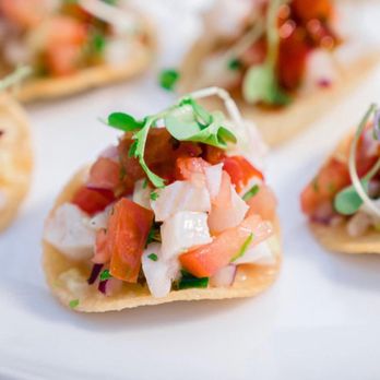 Grapevine Catering - Ceviche tostadas - Caterers Near Me - San Luis Obispo, California Grapevine Catering - Ceviche tostadas - Caterers Near Me - San Luis Obispo, California