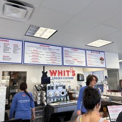 Whit's Frozen Custard - Menu