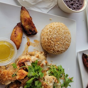Havana Grill - Citrus grilled chicken breast with brown rice, plantains, and black beans - Cuban Near Me - San Diego, California Havana Grill - Citrus grilled chicken breast with brown rice, plantains, and black beans - Cuban Near Me - San Diego, California