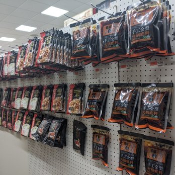 Good Fortune Supermarket - a wall of snacks - Grocery Near Me - El Monte, California Good Fortune Supermarket - a wall of snacks - Grocery Near Me - El Monte, California