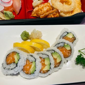 Asahi Sushi - Salmon roll - Sushi Bars Near Me - Olympia, Washington Asahi Sushi - Salmon roll - Sushi Bars Near Me - Olympia, Washington