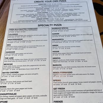 Bazbeaux Pizza - Menu - Pizza Near Me - Indianapolis, Indiana