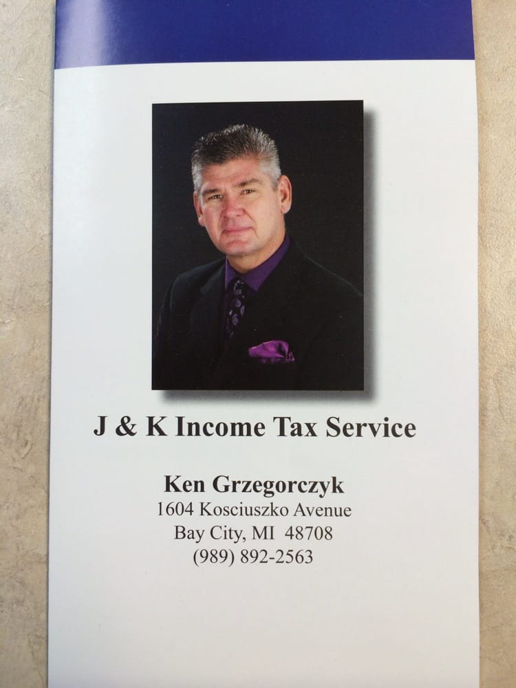 J & K TAX SERVICE Updated August 2024 1604 Kosciuszko Ave