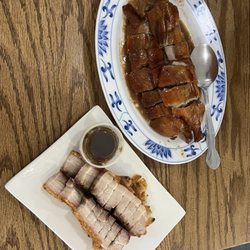 Hong Kong Barbecue - Roasted duck & fried pork belly.
