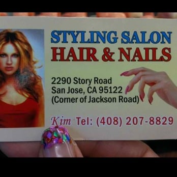 Styling Salon - Business Card - Hair Salons Near Me - San Jose, California Styling Salon - Business Card - Hair Salons Near Me - San Jose, California