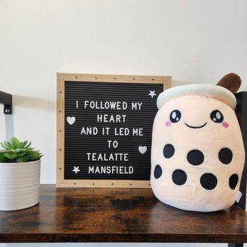 TeaLatte Bar - Interior board game shelf design - Bubble Tea Near Me - Mansfield, Texas
