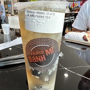 Paris Banh Mi- Davie - 4. ARTICHOKE TEA - Sandwiches Near Me - Davie, Florida Paris Banh Mi- Davie - 4. ARTICHOKE TEA - Sandwiches Near Me - Davie, Florida