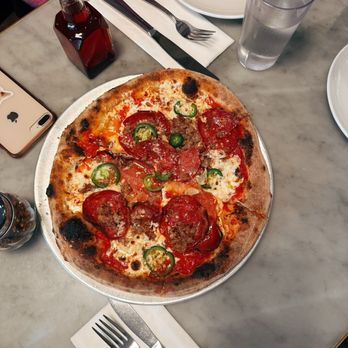 Milkflower - local 82 pizza (IG: cafetash) - Pizza Near Me - Astoria, New York